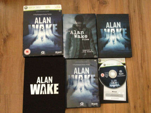 ALAN WAKE Limited Collector's Edition Xbox 360 Game - Complete