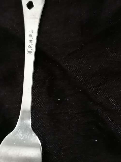 Vintage Dutch cake lifter and forks