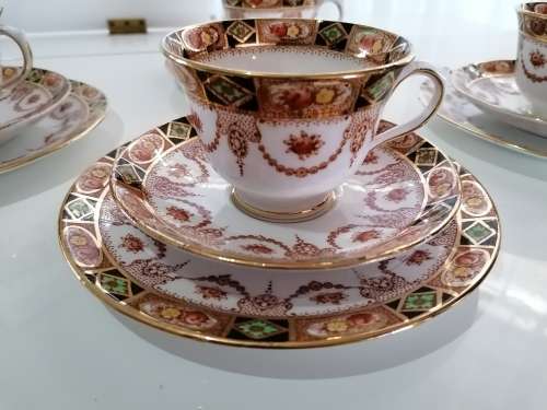 Royal Albert Crown China trio