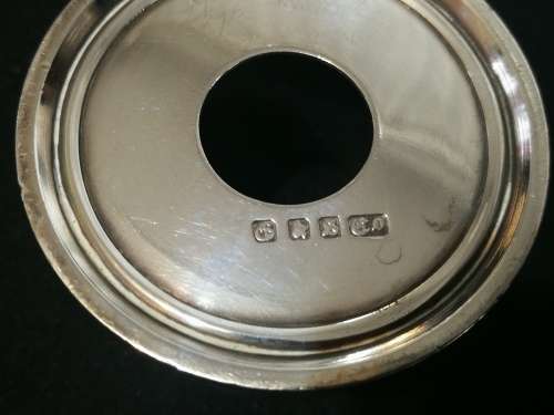Hallmarked Silver Salt pot