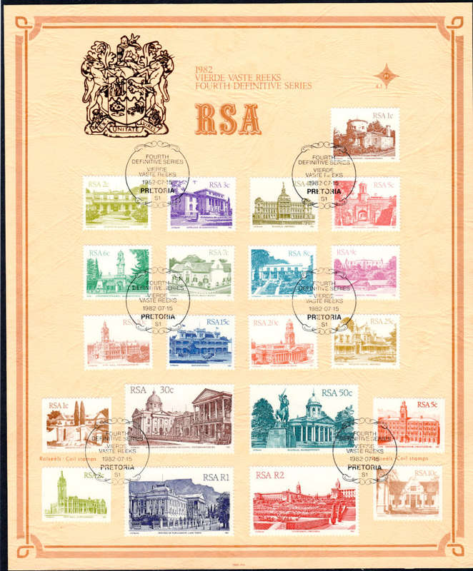 FDC 4.1 4th Definitive Series 1982