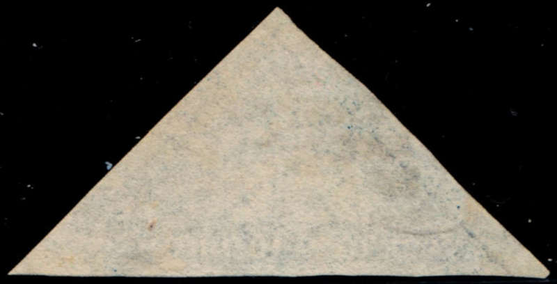 SACC 15c 4d Steel Blue. 1863-4 De La Rue printing