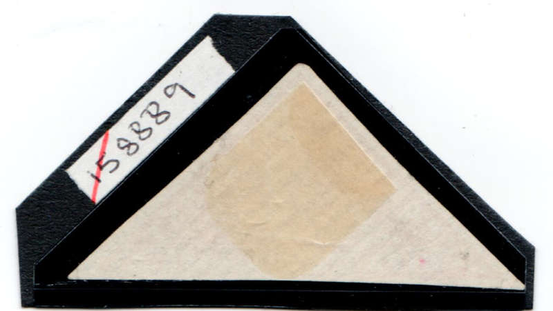 1861 1d Vermillion Woodblock. Reprint with Certificate.