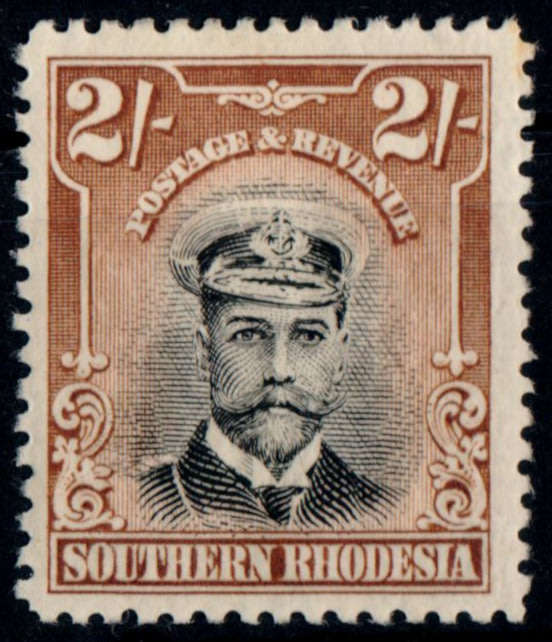 South Rhodesia 1924. KGV Definitive Issue. Full set with additional shade. SACC 1-14. CV R7,100