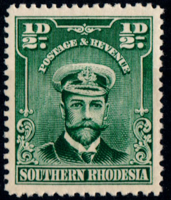 South Rhodesia 1924. KGV Definitive Issue. Full set with additional shade. SACC 1-14. CV R7,100