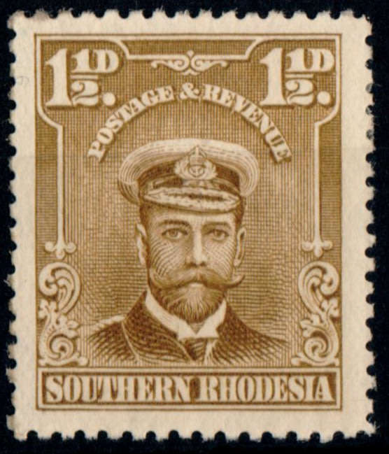 South Rhodesia 1924. KGV Definitive Issue. Full set with additional shade. SACC 1-14. CV R7,100