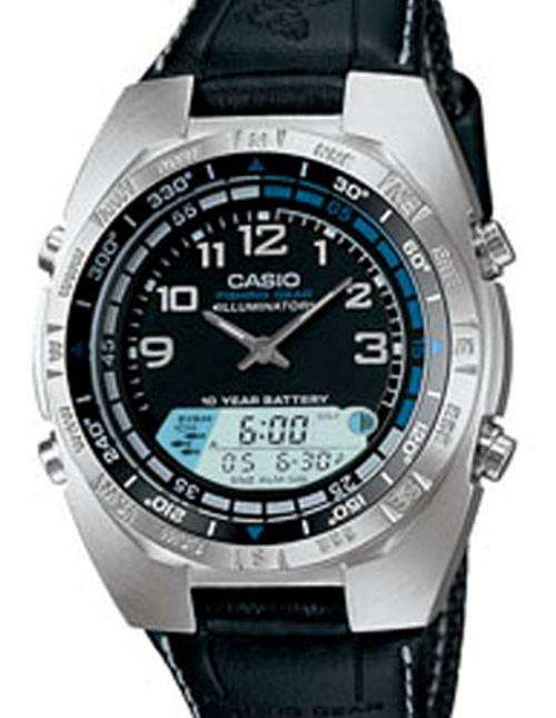 New CASIO Pathfinder - Fishing Timer Moon / Chrono / Auto Calendar / 100M / Alarm