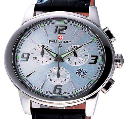 SWISS MILITARY HANOWA CHRONOGRAPH WATCH ** 100% BRAND NEW & AUTHENTIC **