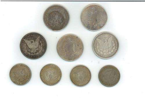 PEACE DOLLARS MORGAN DOLLARS