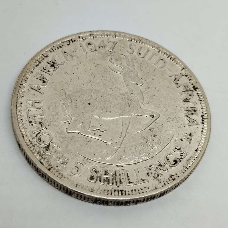 1947 5 Shilling #C0006