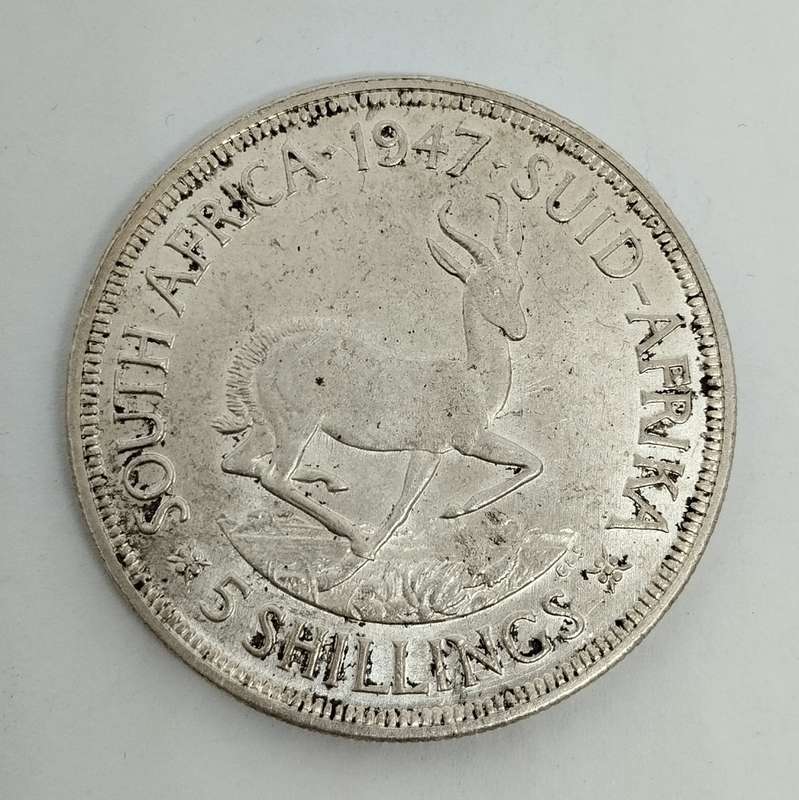 1947 5 Shilling #C0006