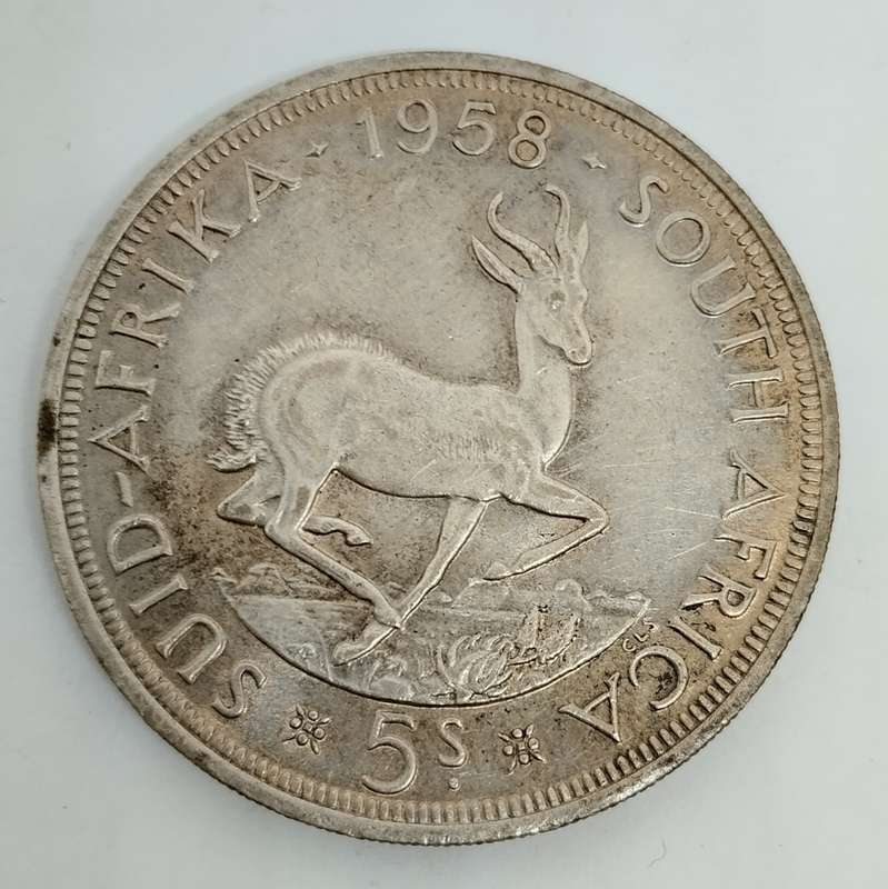 1958 5 Shilling #C0007