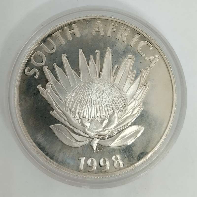 1998 Year of the Child Proof One Rand in Box with COA #C0010