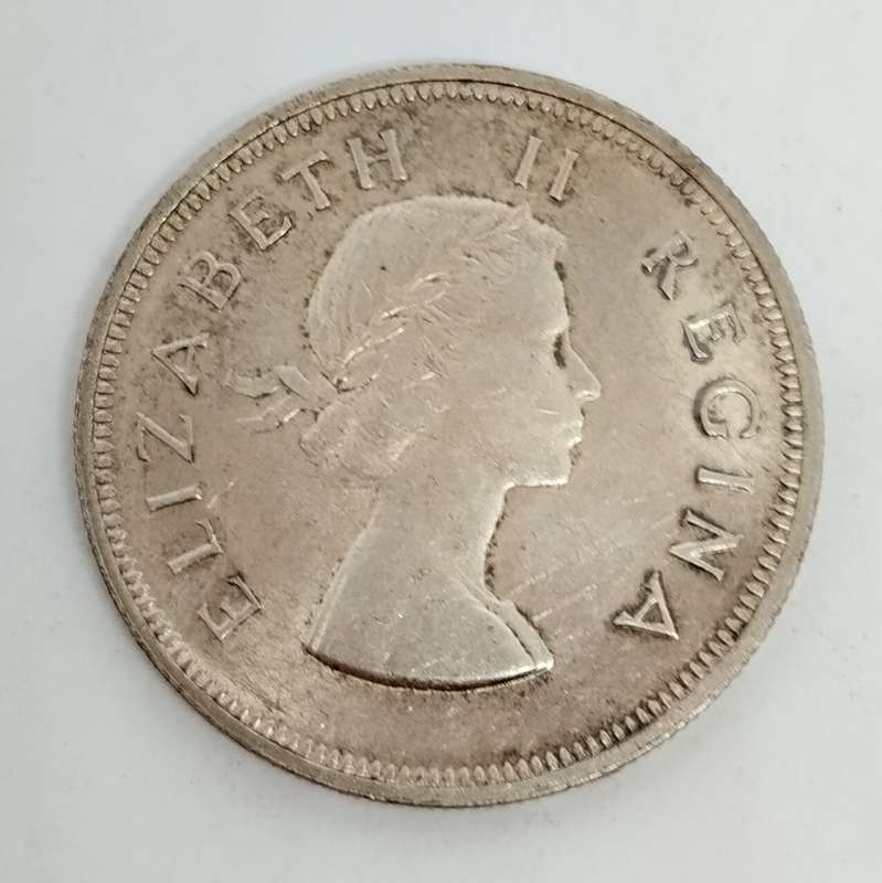 1955 2 and a Half Shilling #C0018