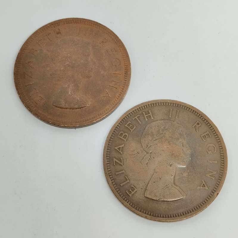 1953 and 1954 1 Penny #C0023
