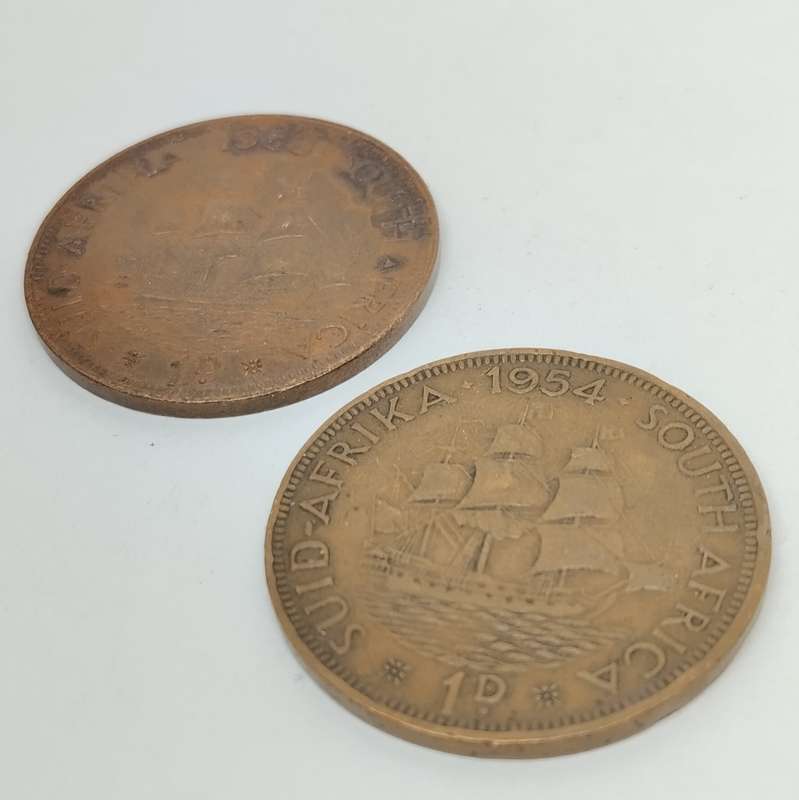 1953 and 1954 1 Penny #C0023