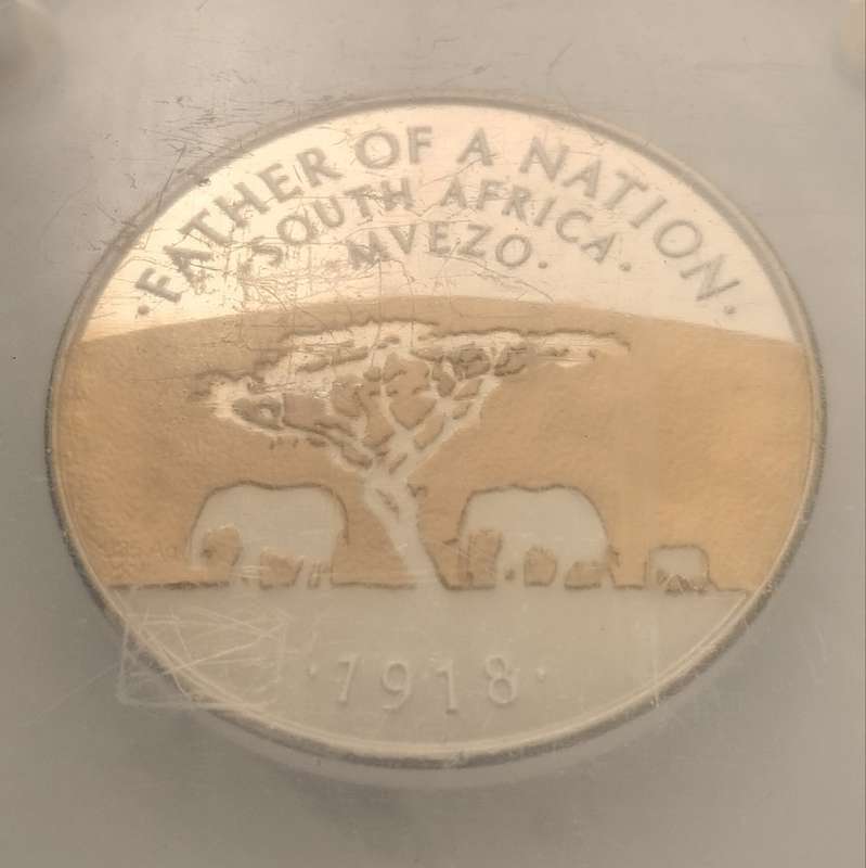 2013 Father of a Nation Medallion with Box and COA #M0016