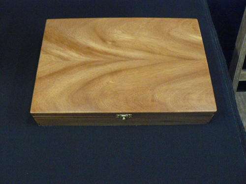 NGC SLAB BOX ( SOLID CHUMFUTI WOOD )