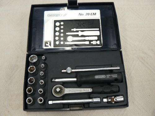 GEDORE 1/4" SOCKET SET NO20EM ( 4 -13 MM )