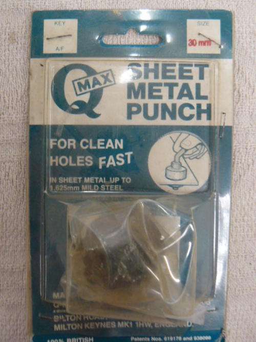 SHEET METAL PUNCH