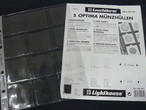 OPTIMA 5S  SHEETS 42MM 10 PER PACK