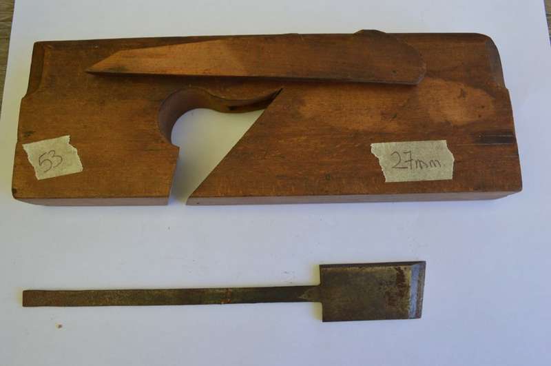 Wood plane 27mm flat