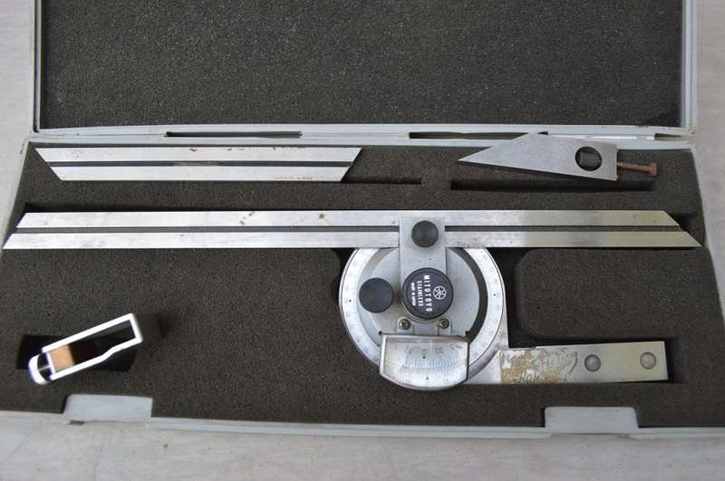 Mitutoyo Universal BEVEL PROTRACTOR SET 187-901
