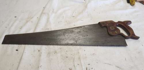 Disston hand saw