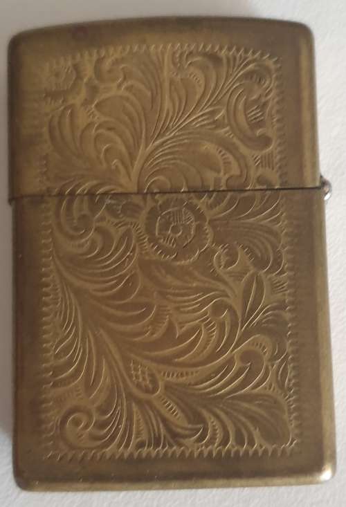 Vintage Brass Zippo lighter