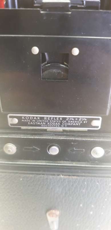 Vintage Kodak reflex camera