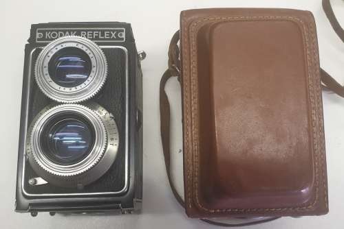 Vintage Kodak reflex camera
