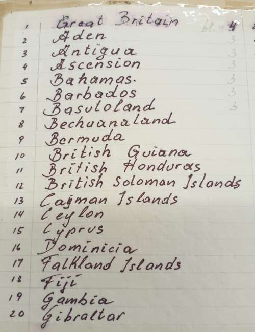 1937 Coronation stamp album + stamps.