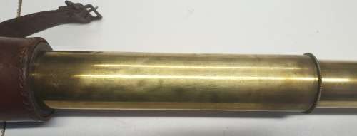Vintage Dollond London signalling 3 draw telescope. Early 1900`s