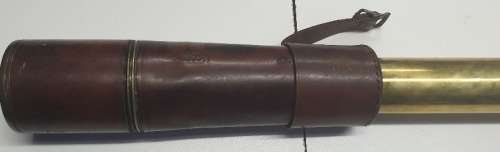 Vintage Dollond London signalling 3 draw telescope. Early 1900`s