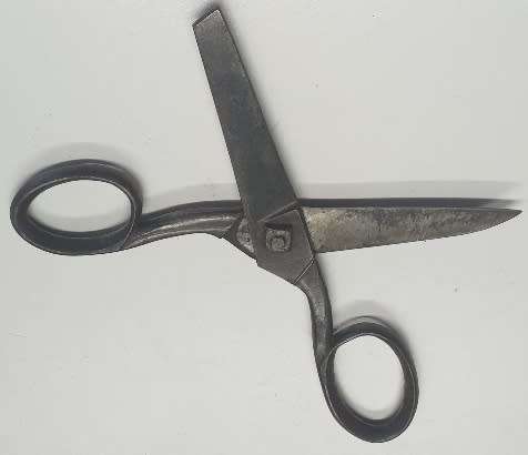 Antique Hand Forged Iron Scissors