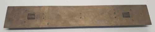 Antique Brass Rolling Parallel Rule. Robert Nicholl London England