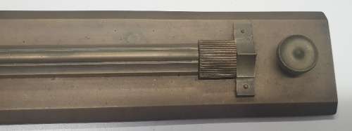 Antique Brass Rolling Parallel Rule. Robert Nicholl London England