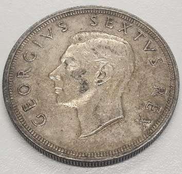 1948 5 Shillings Crown ( circulated )