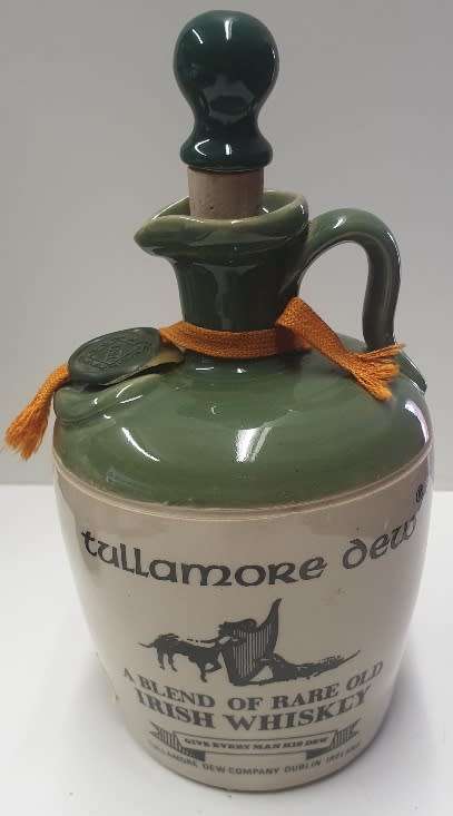 Tullamore Dew Irish Whiskey Decanter