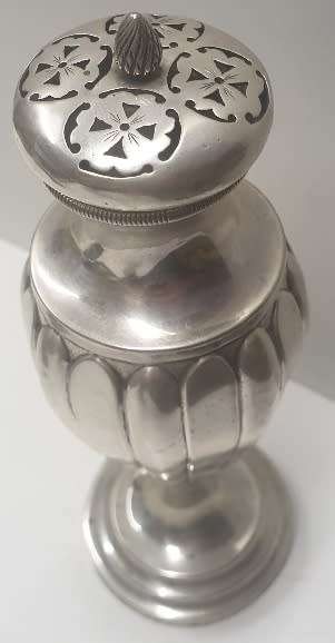 1872 Austrian Diana Silver Sugar Caster.