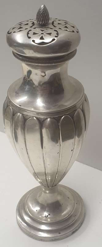 1872 Austrian Diana Silver Sugar Caster.