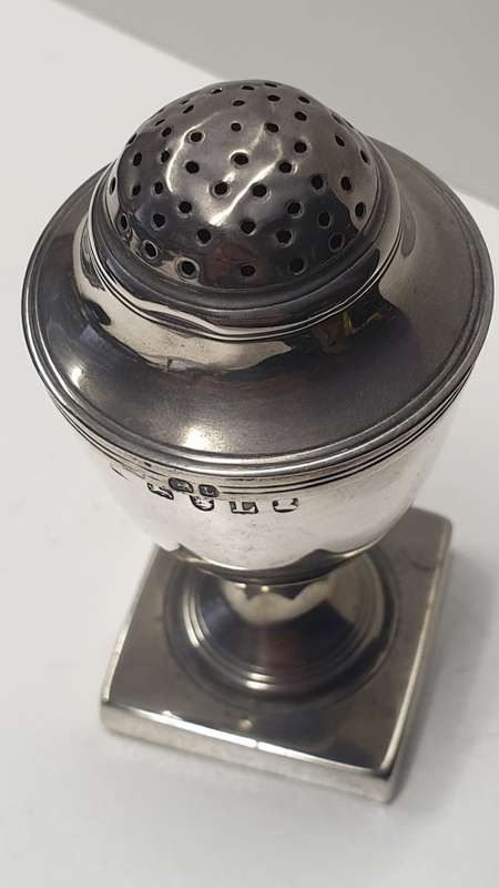 1806 George Heming & William Chawner London Silver Pepper Pot
