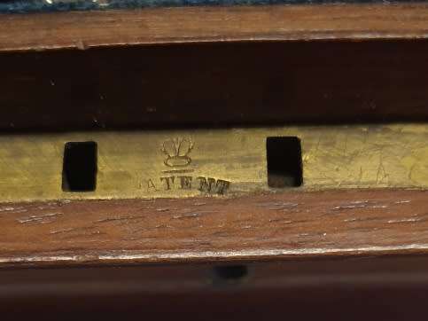 1877 John Sanderson and Son Silverplated 24 piece Fish knife and fork set.