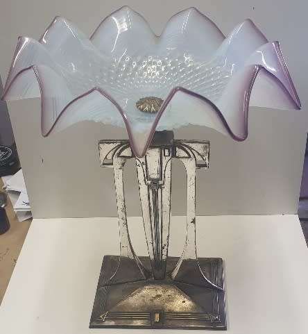 1890`s WMF Art Nouveau Silver Plated Centre Piece