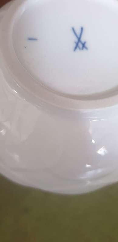 Meissen Lotus White Vase. Zeptner Design
