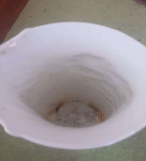 Vintage Kaiser White Bisque Porcelain Vase. Signed M Frey. Number 740/7