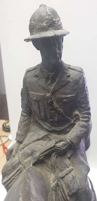 Early 1900 Bronze Soldier on Horseback. 1 of a kind!!!!