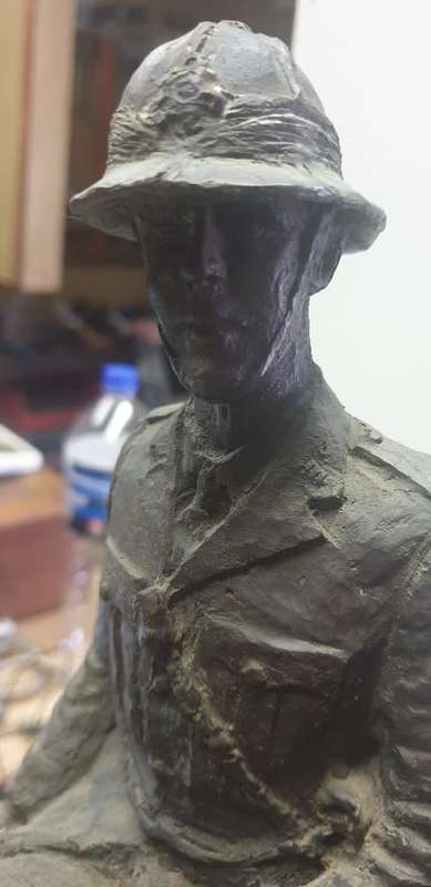 Early 1900 Bronze Soldier on Horseback. 1 of a kind!!!!