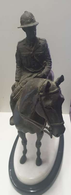 Early 1900 Bronze Soldier on Horseback. 1 of a kind!!!!