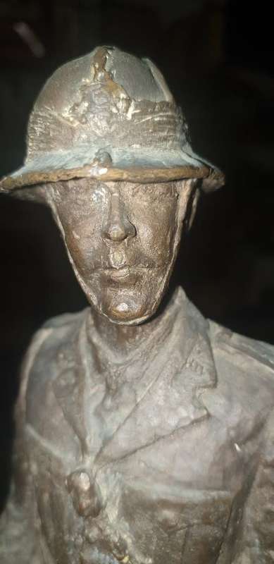 Early 1900 Bronze Soldier on Horseback. 1 of a kind!!!!